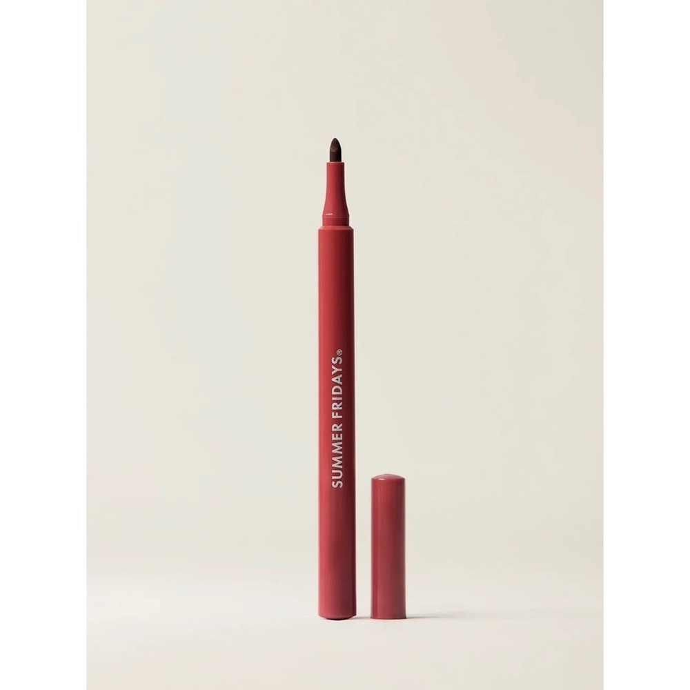 Summer Fridays Flushed Lip Stain 12HR Long-Lasting Lip Stain in Maple NIB